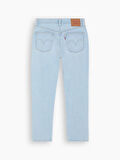 501 CROP LOCAL KADIN MAVİ JEAN PANTOLON A7739-0016