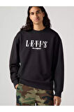 Levi's Erkek Rahat Yuvarlak Yaka Baskılı Sweatshirt - 38712-0455