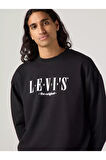 Levi's Erkek Rahat Yuvarlak Yaka Baskılı Sweatshirt - 38712-0455