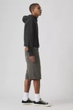 Levi's Premium 478™ Bol Kesim 12" Erkek Siyah Şortu - 001JM-0000