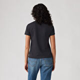 KADIN SİYAH BİSİKLET YAKA T-SHİRT A2086-0379