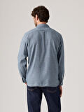 ERKEK MAVİ GÖMLEK 19573-0270