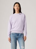 KADIN LİLA BİSİKLET YAKA SWEATSHİRT A8789-0021