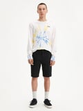 XX CHINO ERKEK SİYAH KETEN ŞORT 85229-0052