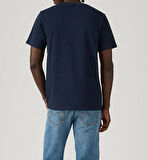 Levi's Erkek Desenli Logo Baskılı Lacivert T-Shirt - A2823-0317