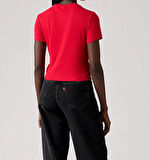 Levi's Kadın ESSENTIAL SPORTY TEE Kırmızı T-Shirt - 005G4-0002