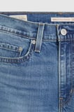 Levi's 724 Pamuklu Regular Fit Yüksek Bel Jeans Bayan KOT PANTOLON 18883-0385 MAVİ