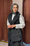 Nurcan Çetin Etekli Takım 25483 Siyah