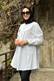 Nurcan Çetin Tunik 25218 Ekru