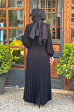 MODAİLGİ Elbise ILG250ELB06073 Siyah