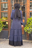 alMARWAH Elbise 303820 Lacivert