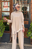 ceremony Pantolonlu Takım S-5920 Bej