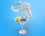 Metalmorphose Kokteyl Anahtarlık