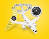 Metalmorphose Pilot Anahtarlığı