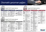 MOBİL ATF MULTI VEHIC DEXRON 6 FULLY SYNTHETIC OTOMATİK ŞANZIMAN YAĞI 1 Litre