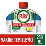 Fairy Bulaşık Makinesi Temizleyici, Derinlemesine Temizlik, Sıvı, Limon Kokulu, 250 ml