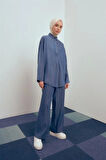 Armine Tencel Pantolon 24Yd3408 Mavi