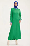 Armine Elbise 22Kd4243 Çimen Yeşili