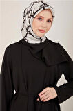 Armine Parçalı Elbise 23Y9603 Siyah