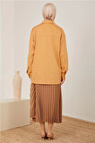 Armine Gabardin Ceket 23Y5803 Camel