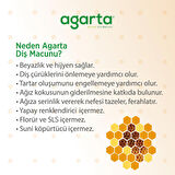 Agarta Propolis Aromalı Diş Hassasiyeti Florürsüz Diş Macunu 100 ml 