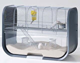 Savic Lugano Gerbil Kafesi Silver Anthracite