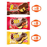 Ülker Dankek 8 Kek 55 gr 24 lü Karma Paket 