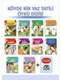 Ata 3.Sınıflar İçin Köyde Bir Yaz Tatili Öykü Dizisi + Kitap Okuma Not Defteri