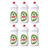 Fairy Elma Kokulu Sıvı Bulaşık Deterjanı 6 X 650 Ml