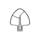 KitchenAid 4,3 L Ve 4,8 L Stand Mikser Için Paslanmaz Çelik Düz Çırpıcı - 5KSM5THFBSS