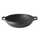 BERGHOFF GEM DÖKÜM ALÜMİNYUM WOK TENCERE 28CM 5.4 LT 2307316