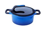 Berghoff 8501330 Gem Stay Cool Derin Tencere Mavi 24 Cm