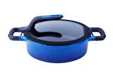 Berghoff 8501332 Gem Stay Cool Pilav Tenceresi Mavi 28 Cm