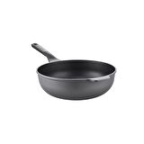 BergHOFF LEO STONE Yapışmaz Alüminyum Döküm Wok Tava 30 cm