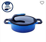 BERGHOFF GEM STAY COOL PİLAV TENCERESİ MAVİ 24 CM TAVA HEDİYELİ