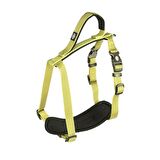 Duvo+ Neon Köpek Göğüs Tasması Sarı 50-65cm/20mm