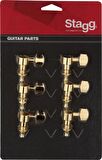 ELEKTRO GİTAR İÇİN BURGU TAKIMI 6X1 YÖNLÜ GOLD STAGG KG673GD