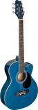 STAGG ELEKTRO AKUSTİK GİTAR SA20ACE-BLUE