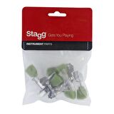 ELEKTRO GİTAR İÇİN 3+3 VİNTAGE BURGU STAG SP MHEL V3X3CH