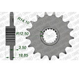 AFAM BMW F750GS/F850GS/F900 ÇELİK ÖN DİŞLİ#525 166601-17