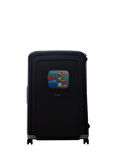 Samsonite Siyah Çekçekli Kumaş Valiz S'CURE 10U 09002