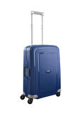 Samsonite Lacivert Çekçekli Sert Valiz S'CURE-SPINNER 55/20