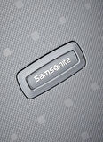 Samsonite Gri Çekçekli Sert Valiz S'CURE-SPINNER 55/20