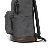 Eastpak Sırt Çantası Wyoming Altı Derili Black Denim EK81177H