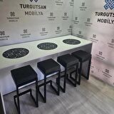 Bar Taburesi Bar Sandalyesi 65 Cm Ücret 1 Adet Fiyatı 83cmve 95cm Arasındaki Masalar Için Uygun Ölçü