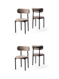 Alfa Metal Mutfak Sandalyesi 4 Lü Set 