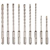 CAT DA03902 17 Parça Tungsten Karbür SDS-Plus Beton Kırıcı/Delici Matkap Ucu