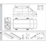 Dometic Pr2000 VW Crafter 2017- Tente Montaj Braketi