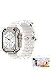 T20 Ultra 2 Bluetooth Arama ve Sosyal Medya Bildirim Destekli 4 Kordonlu Watch Ultra 2 Akıllı Saat