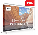 TCL 75T6C TV EKRAN KORUYUCU - TCL 75" inç 190 Ekran QLED Koruyucu